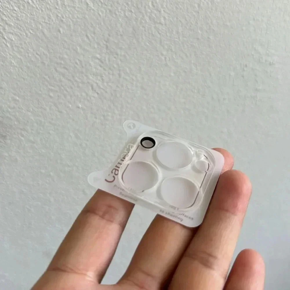 iPhone 13 Pro / Pro Max Camera Lens Protector – Full Coverage Shield (White)